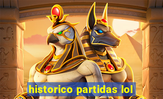 historico partidas lol